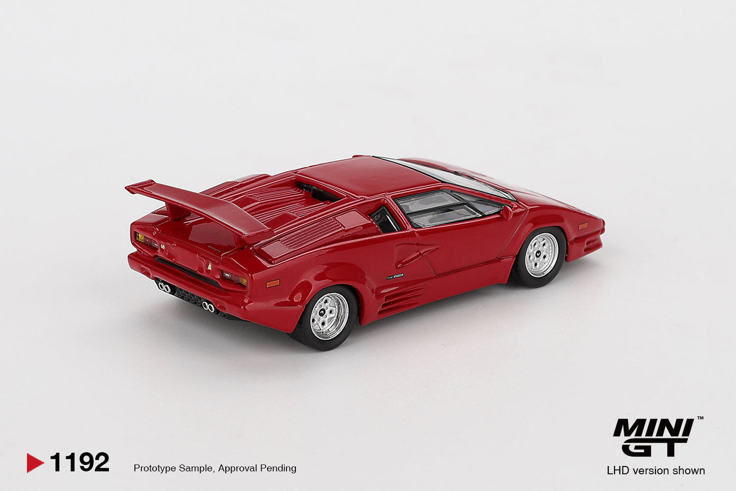 [PRE-ORDER] - Mini GT - Lamborghini Countach 25th AnniveRSary Red 1988 - Scale 1/64 MGT01192-L