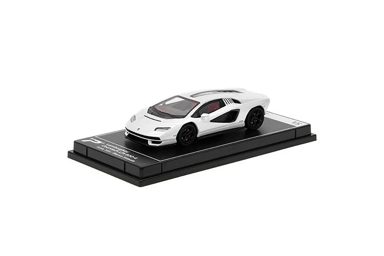 PosterCars - Lamborghini Countach LPI 800-4 Bianco Siderale - Scala 1/64 H15