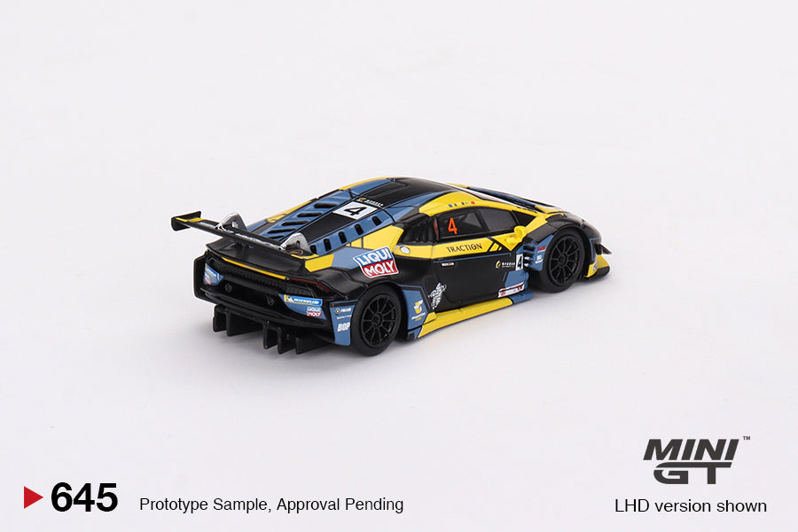 Mini GT - Lamborghini Huracán GT3 EVO #4 2022 - Scala 1/64 MGT00645