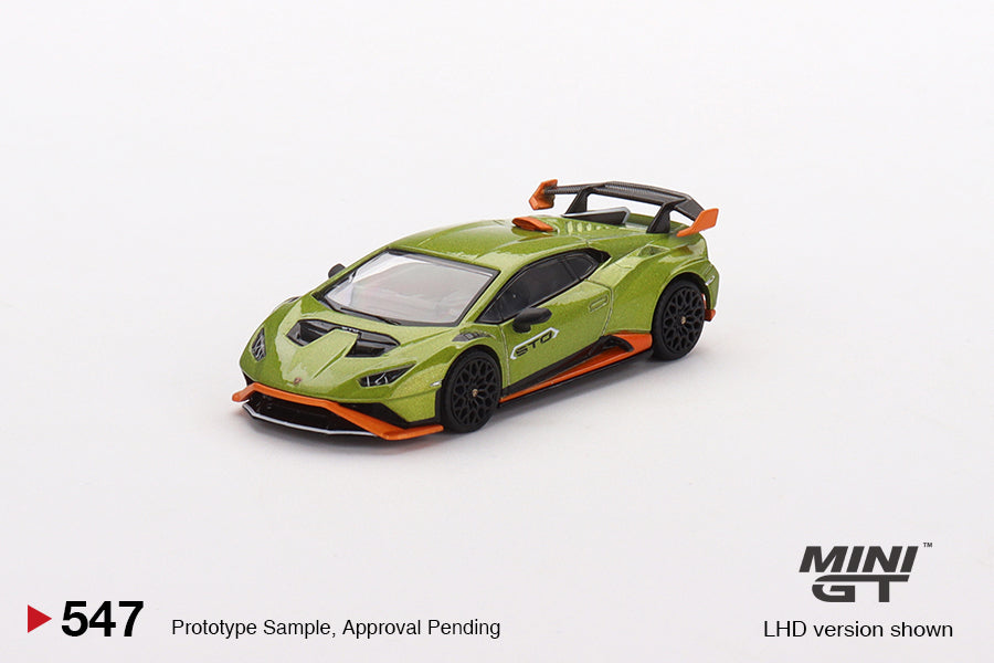 Mini GT - Lamborghini Huracán STO Verde Citrea - Scala 1/64 MGT00547-R