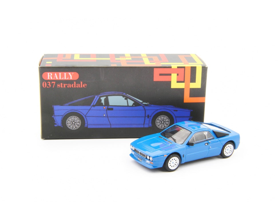Laudoracing - Lancia 037 Road Rally 1982 Blue - Scale 1/64