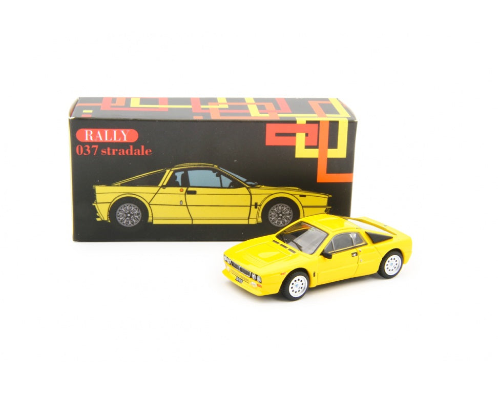 Laudoracing - Lancia 037 Road Rally 1982 Yellow - Scale 1/64