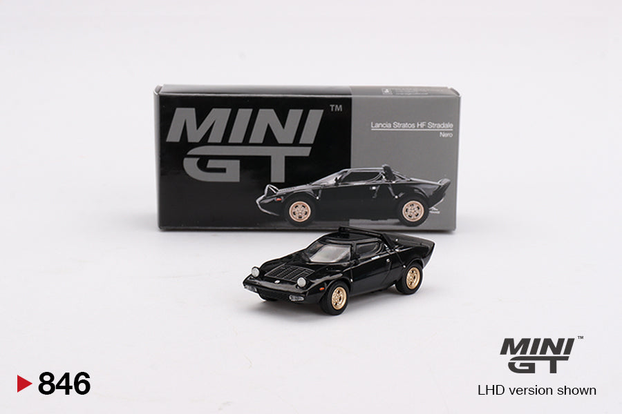 Mini GT - Lancia Stratos HF Stradale Nero - Scala 1/64 MGT00846-L