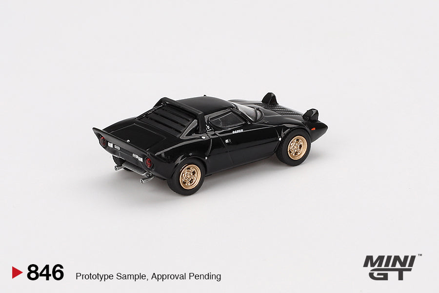 Mini GT - Lancia Stratos HF Stradale Nero - Scala 1/64 MGT00846-L