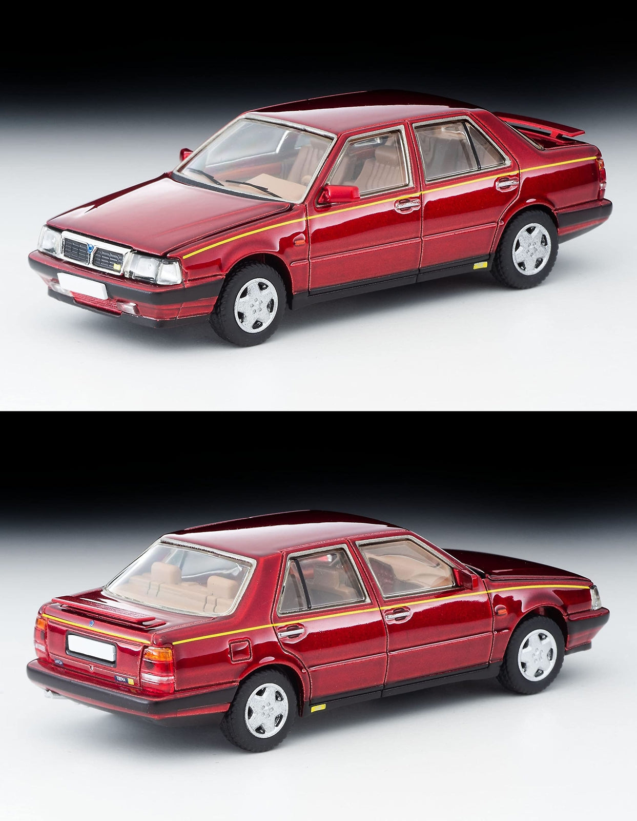 Tomytec Tomica Limited Vintage Neo - Lancia Thema 8.32 Phase I Red - Scala 1/64 LV-N277a
