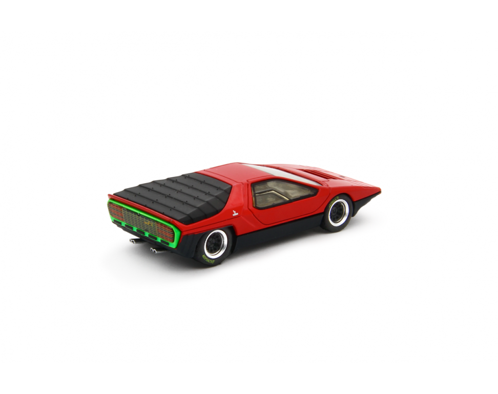 Laudoracing - 1968 Alfa Romeo 33 Bertone Carabo Red - 1/64 Scale
