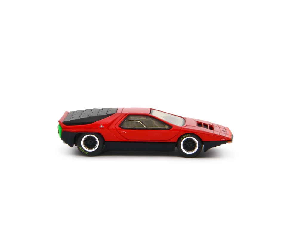 Laudoracing - 1968 Alfa Romeo 33 Bertone Carabo Red - 1/64 Scale