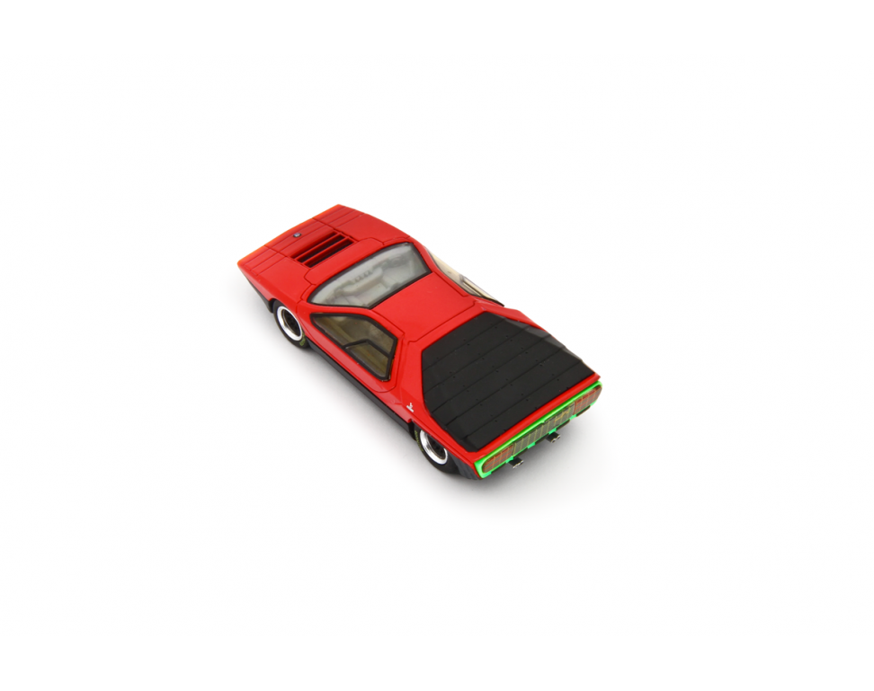 Laudoracing - 1968 Alfa Romeo 33 Bertone Carabo Red - 1/64 Scale