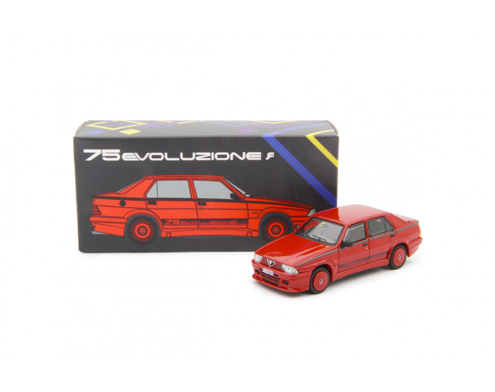 Laudoracing - Alfa Romeo 75 1.8i Turbo Evoluzione 1987 Stradale - Scala 1/64