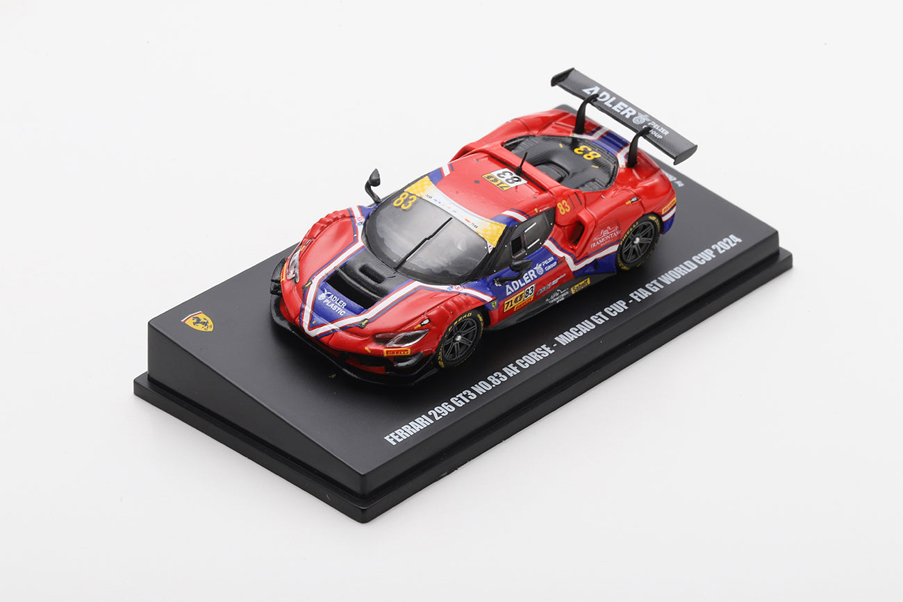 Looksmart - Ferrari 296 GT3 AF-CORSE Macau GT Cup – FIA GT World Cup 2024 #83 - Scala 1/64 LS64014