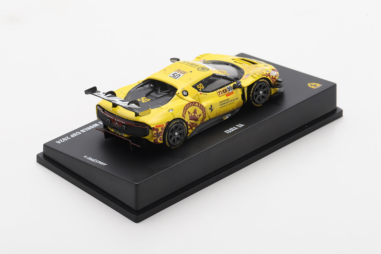 Looksmart - Ferrari 296 GT3 Harmony Racing Macau GT Cup – FIA GT World Cup 2024 #50 - 1/64 Scale LS64012