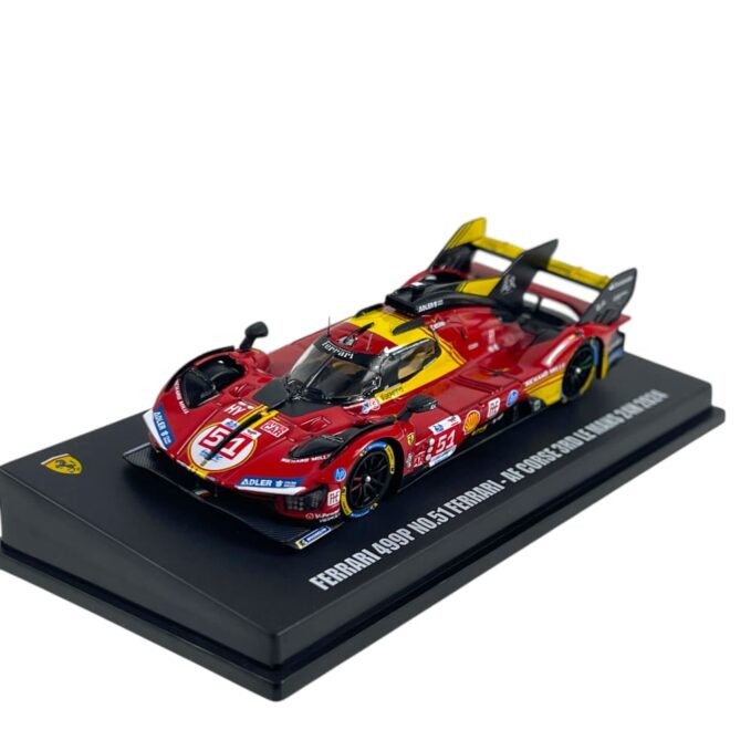 Looksmart - Ferrari 499P 3rd 24h Le Mans 2024 #51 - Scala 1/64 LS64006LM