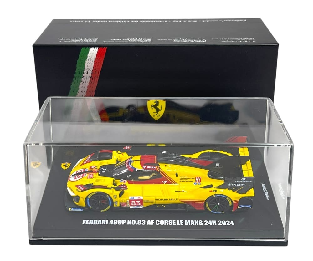 Looksmart - Ferrari 499P AF-CORSE 24h Le Mans 2024 #83 - Scala 1/64 LS64007LM