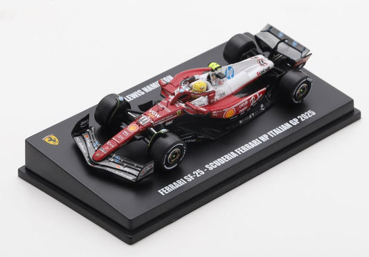 Looksmart - Ferrari SF-25 44 Lewis Hamilton F1 Italy GP 2025 - Scala 1/64 LS64027