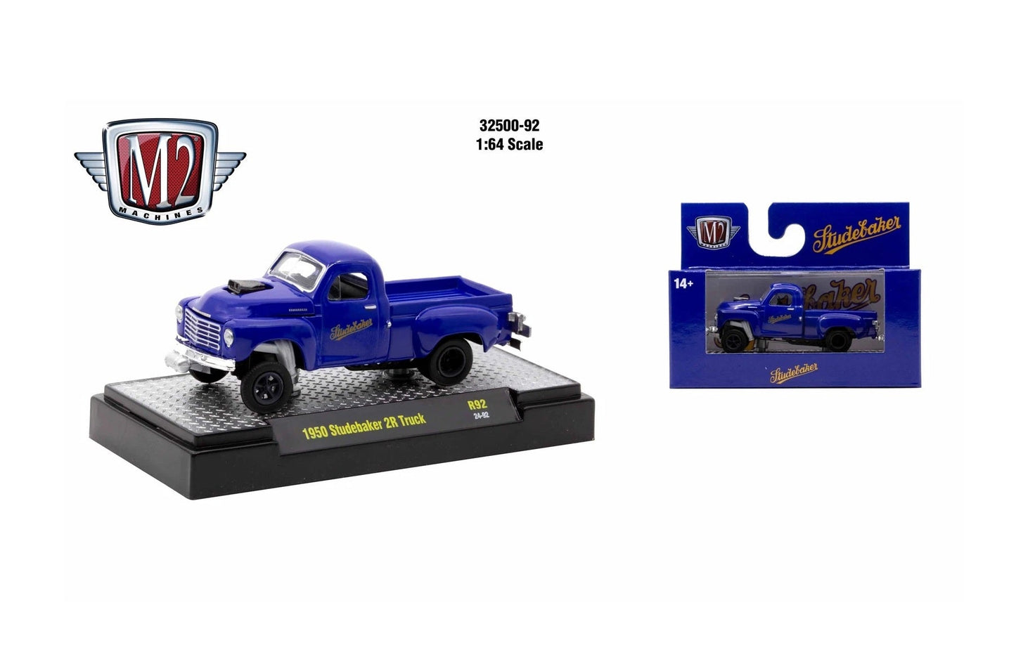 M2 Machines - 1950 Studebaker 2R Truck - 1/64 Scale