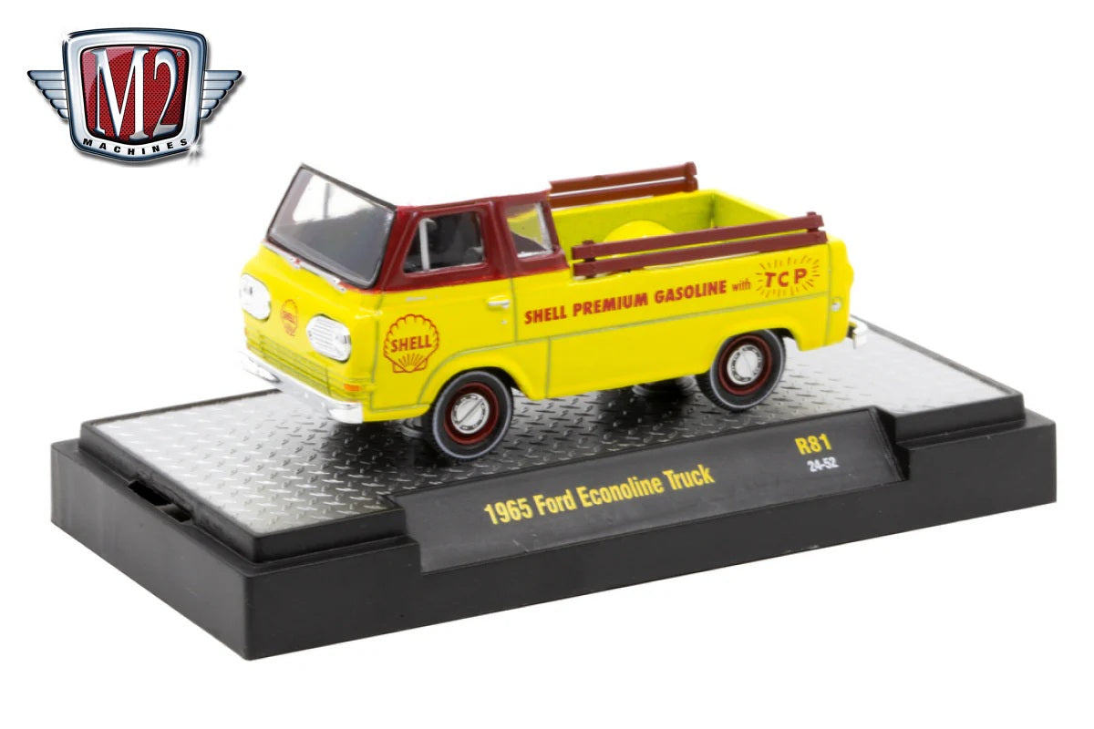 M2 Machines - 1965 Ford Econoline Truck - Shell Oil - 1/64 Scale