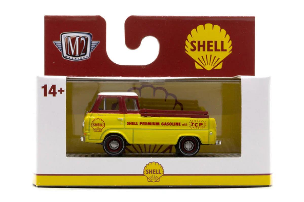 M2 Machines - 1965 Ford Econoline Truck - Shell Oil - 1/64 Scale