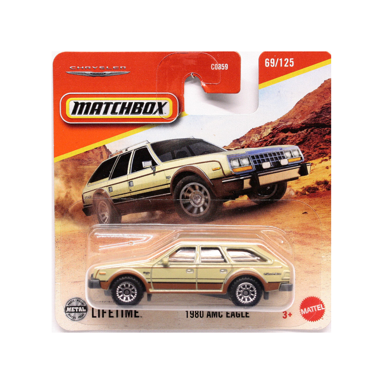 Matchbox - 1980 AMC Eagle #69 - Scale 1/64 Approx