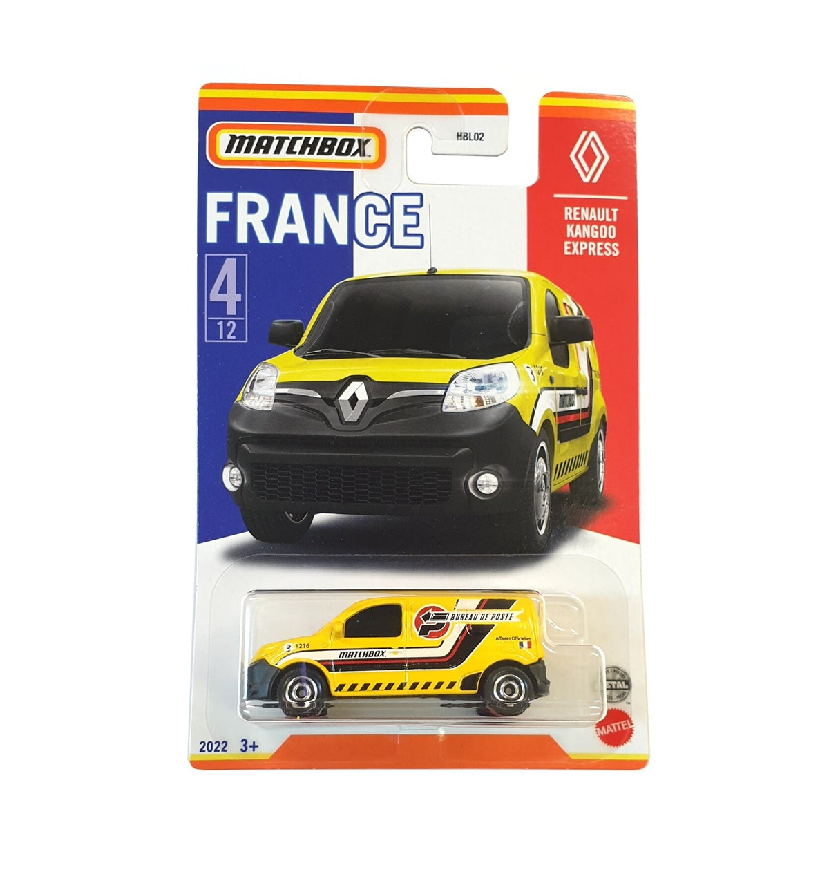 Matchbox - Renault Kangoo Express 4/12 France - Scale 1/64 Approx