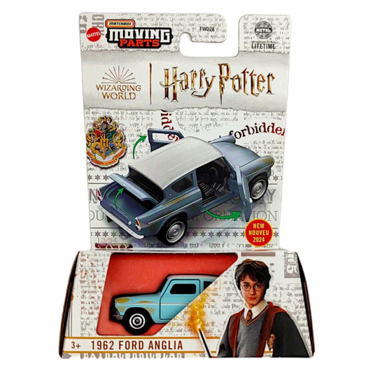 Matchbox Moving Parts - 1962 Ford Anglia Harry Potter - Scale 1/64 Approx
