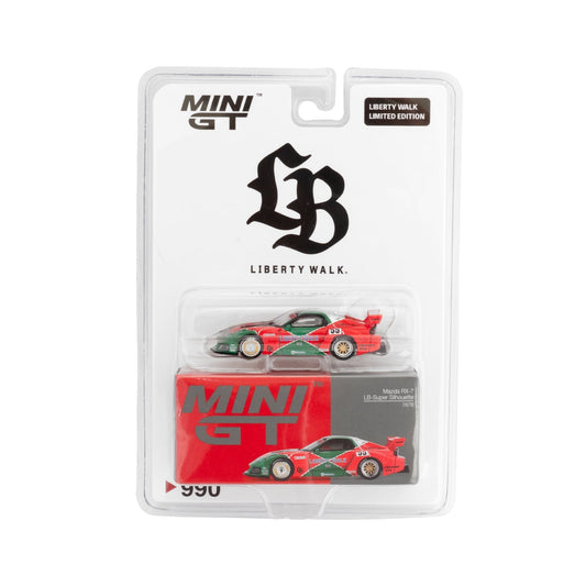 Mini GT LBWK Exclusives - Mazda RX-7 LB-Super Silhouette 787B 2024 - Scale 1/64 MGT00990-LB Blister Packaging Liberty Walk