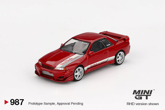 [PRE-ORDER] Mini Gt - Nissan Skyline GT-R (R32) VeilSide Combat C-I Gem Red - Scala 1/64 MGT00987-R
