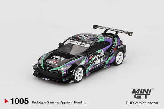 [PRE-ORDER] Mini Gt - Toyota GR86 HKS type R 2022 TOJYO Auto Salon - Scala 1/64 MGT01005-R