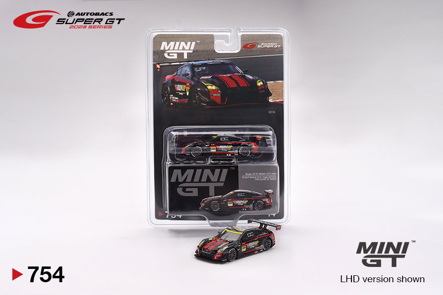 Nissan GT-R Nismo GT3 #360 "RUNUP RIVAUX GT-R" TOMEI SPORTS 2023 Super GT Series - Mini GT - Scale 1/64 MGT00754-BL