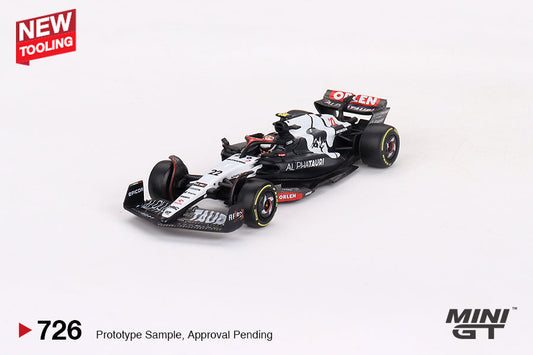 Mini GT - AlphaTauri AT04 #22 Yuki Tsunoda 2023 F1 2023 Australian GP - Scala 1/64 MGT00726