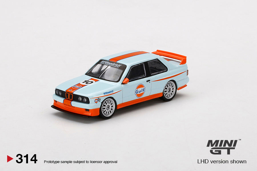 Mini GT - BMW M3 Gulf - Scala 1/64 MGT00314-BL