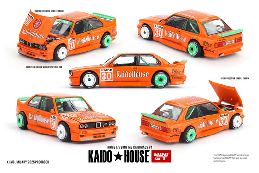 Mini GT Kaido House - BMW M3 KaidoHaus V1 - Scale 1/64 KHMG177