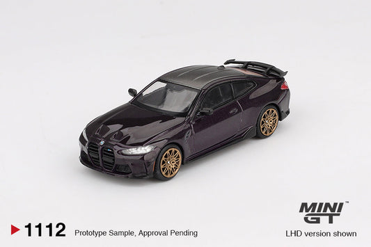 [PRE-ORDER] Mini Gt - MW M4 M-Performance (G82) Daytona Violet - Scale 1/64 MGT01112-L