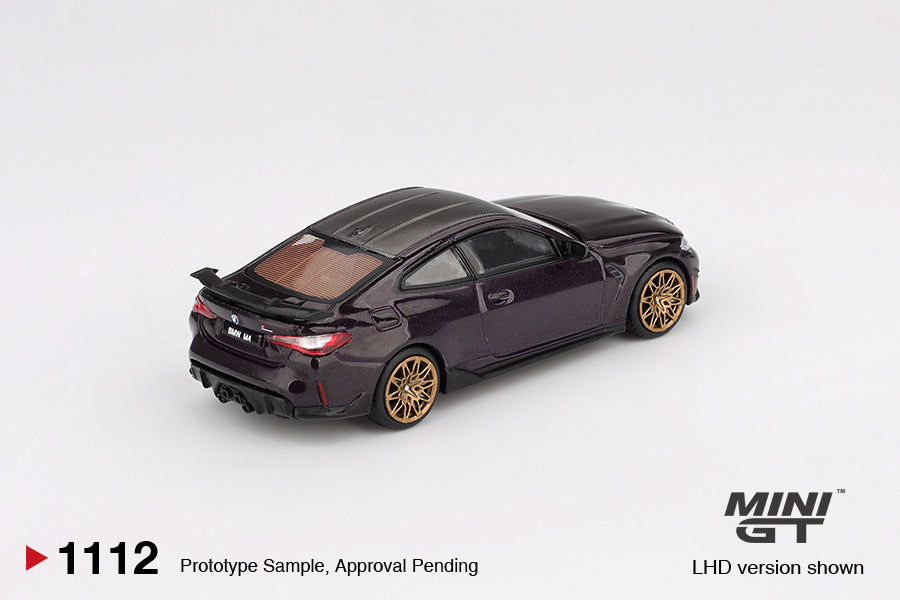 [PRE-ORDER] Mini Gt - MW M4 M-Performance (G82) Daytona Violet - Scale 1/64 MGT01112-L
