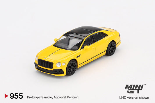 Mini GT - Bentley Flying Spur Monaco Yellow - Scala 1/64 MGT00955-L