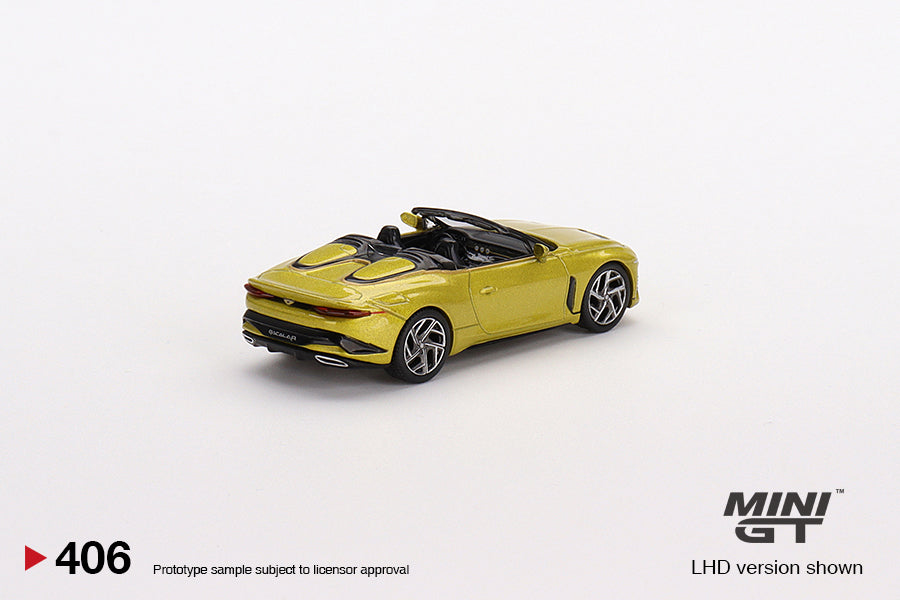Mini GT - Bentley Mulliner Bacalar Yellow Flame - Scale 1/64 MGT00406-L