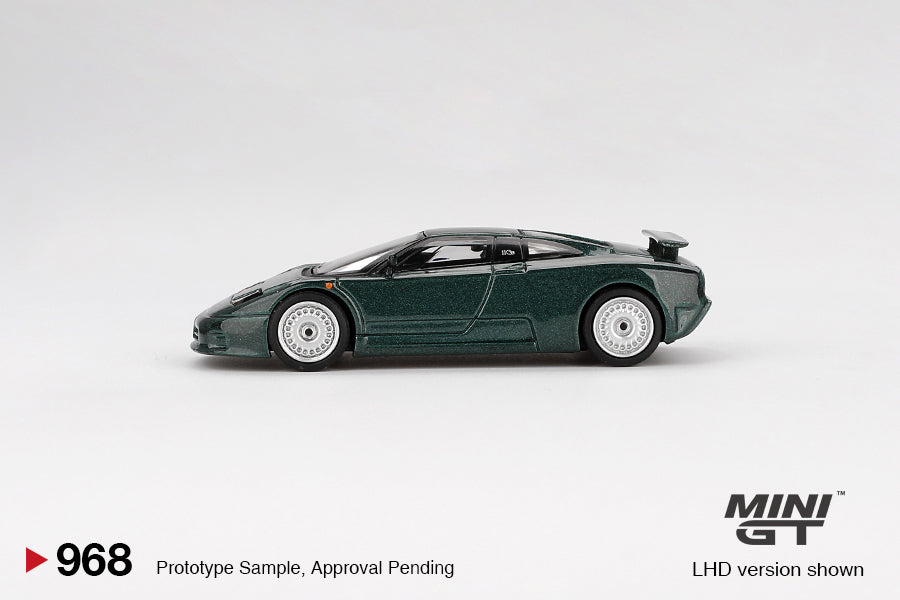 Mini GT - Bugatti EB110 GT Dark Green - 1/64 Scale MGT00968-L