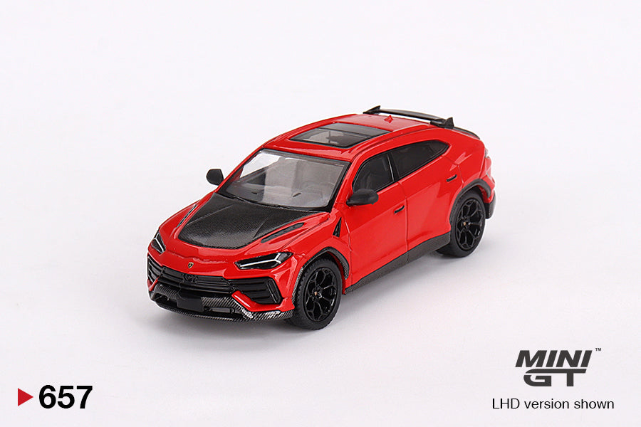 Mini GT - Lamborghini Urus Performante Rosso Mars LDH - Scala 1/64 MGT00657-L