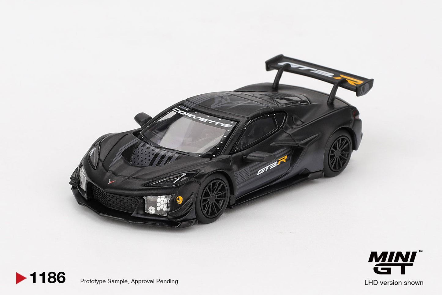 [PRE-ORDER] - Mini GT - Chevrolet Corvette Z06 GT3.R Road America Test Car - Scale 1/64 MGT01186-L