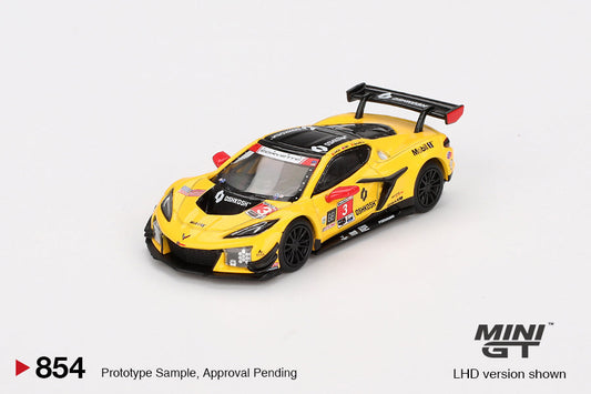 Mini GT - Chevrolet Corvette Z06 GT3.R #3 Corvette Racing - Scala 1/64 MGT00854-L