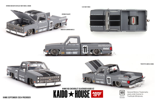 Mini GT - Chevrolet Silverado KAIDO V2 - KAIDO HOUSE - Scala 1/64 KHMG160