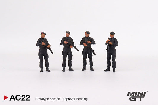 Mini GT - Figurine: Mobile Brigade Corps (Brimob) - Scala 1/64 MGTAC22