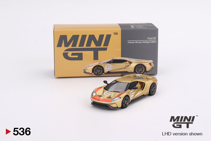 Mini GT - Ford GT Holman Moody Heritage Edition - Scala 1/64 MGT00536-L