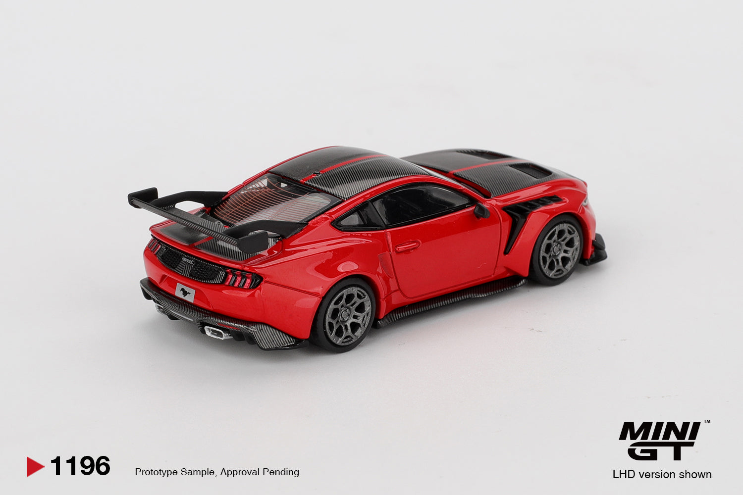 PRE-ORDER] - Mini GT - Ford Mustang GTD Race Red 2025 - Scale 1/64