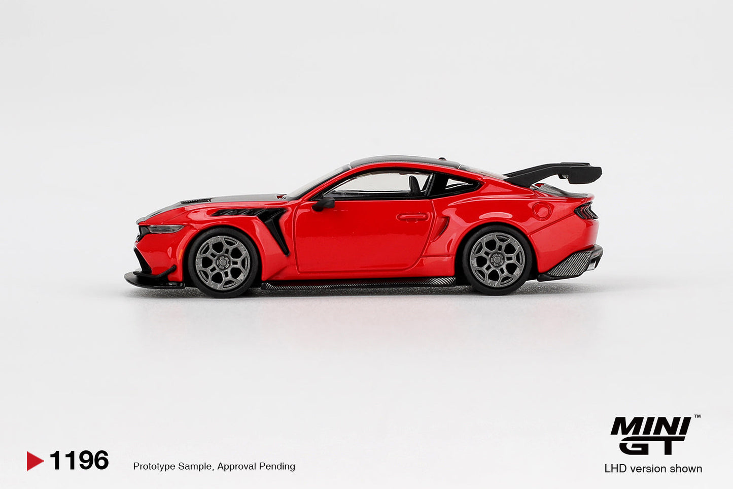 [PRE-ORDER] - Mini GT - Ford Mustang GTD Race Red 2025 - Scale 1/64 MGT01196-L