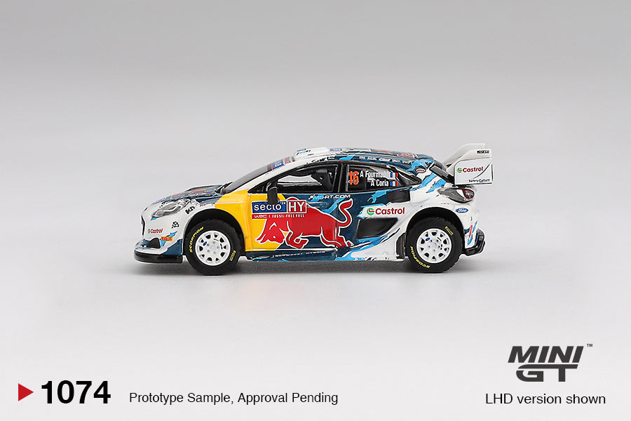 [PRE-ORDER] Mini GT - Ford Puma Rally1 #16 M-Sport Ford WRT 2024 Rally Finland 3rd Place - Scale 1/64 MGT01074-L
