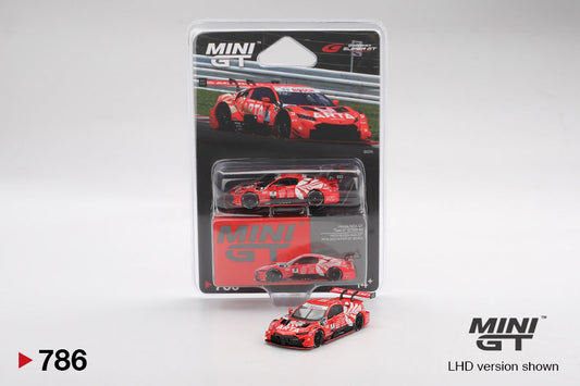 Mini GT - Honda NSX-GT « Type S » GT500 #8 « ARTA MUGEN NSX-GT » ARTA 2023 SUPER GT Series - Échelle 1-64 MGT00786-BL Emballage sous blister