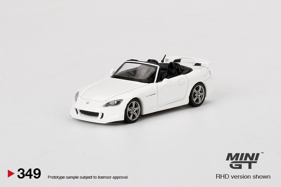 Mini GT - Honda S2000 (AP2) Type S Grand Prix White RHD - Scala 1/64 MGT00349-R