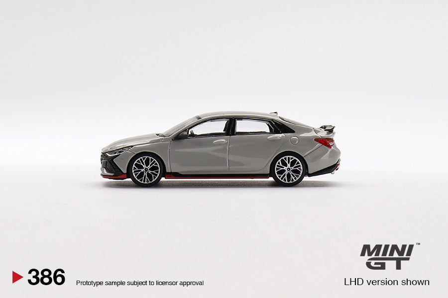 Mini Gt - Hyundai Elantra N Cyber Gray Metallic - Scale 1/64 MGT00386-L