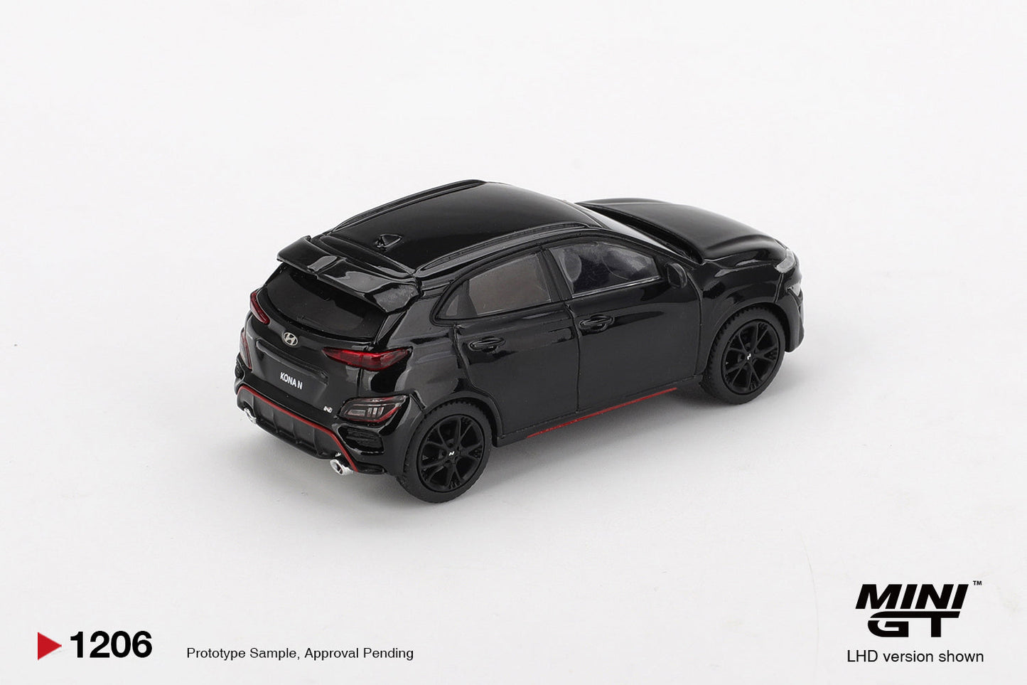 Mini GT - Hyundai KONA N Phantom Black 2022 - Scala 1/64 MGT01206-L