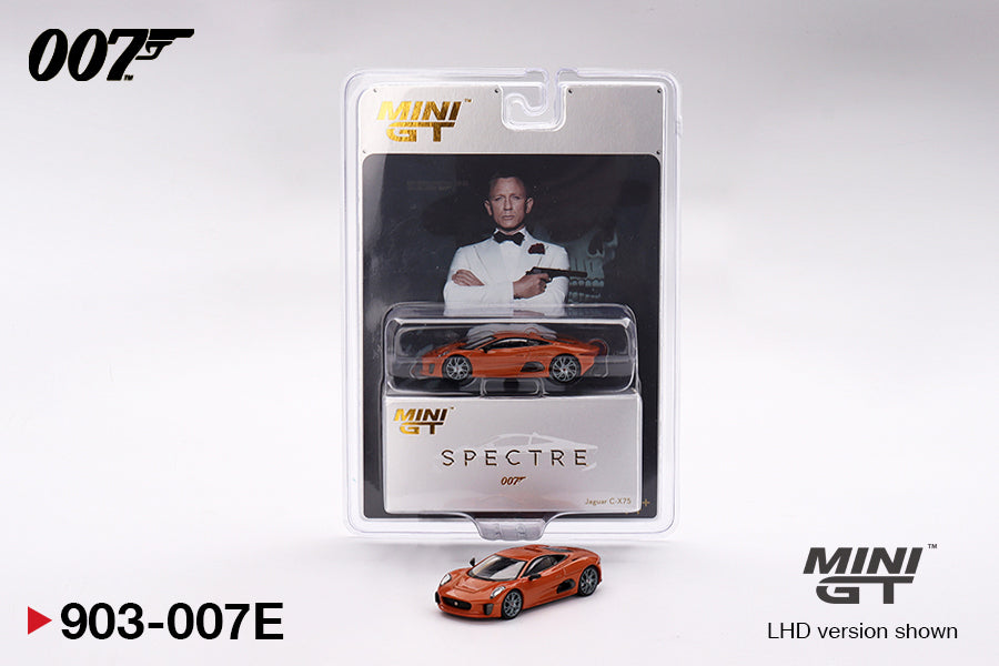 Mini Gt - Jaguar C-X75 "Spectre" 007 James Bond - Scale 1/64 MGT00903-007E English Version
